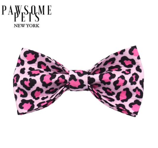 BOWTIE - PINK LEOPARD